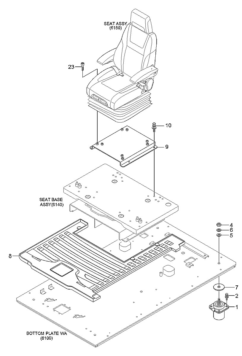S037-103022 Escavadeira de esteiras Hyundai R140LC-9V