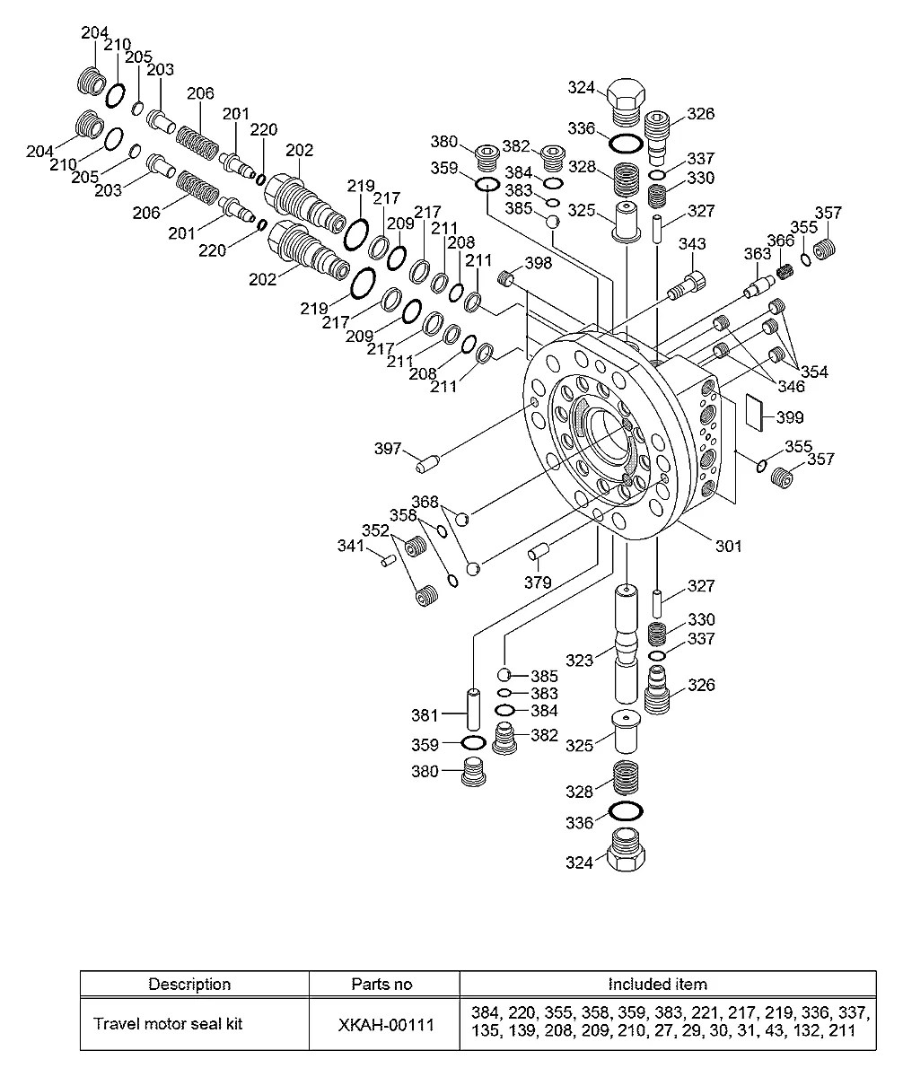XKAH-00624 Escavadeira de esteiras Hyundai R180LC-7