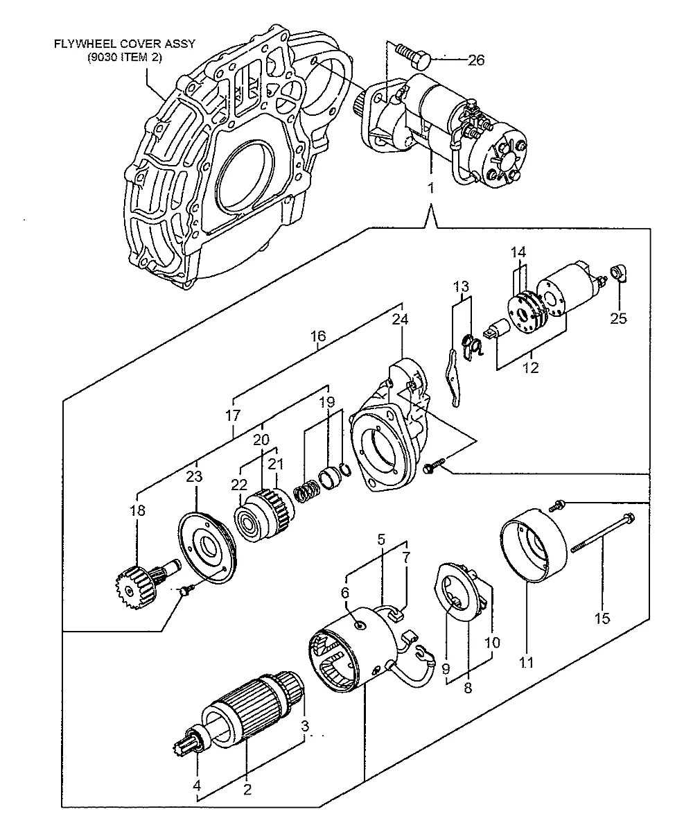 129900-77550 Empilhadeira Hyundai HDF25-5