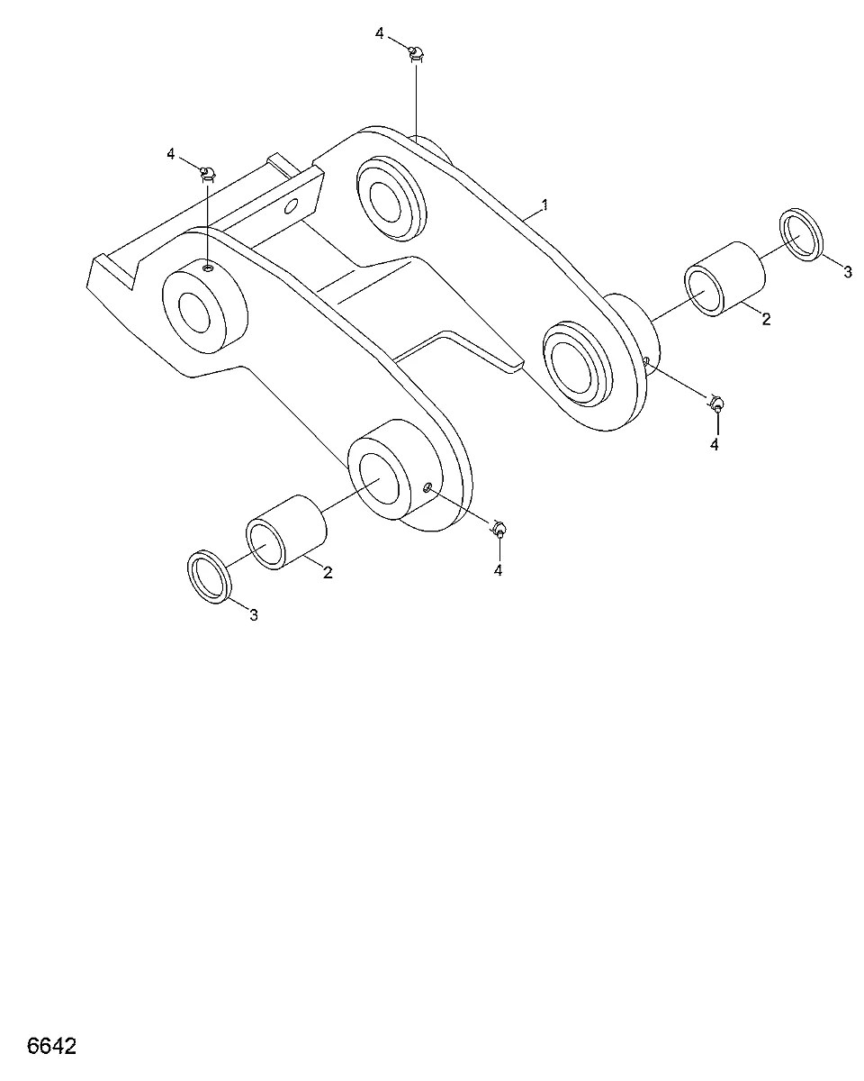 62W5-50010 Equipamento florestal Hyundai 42HDLL