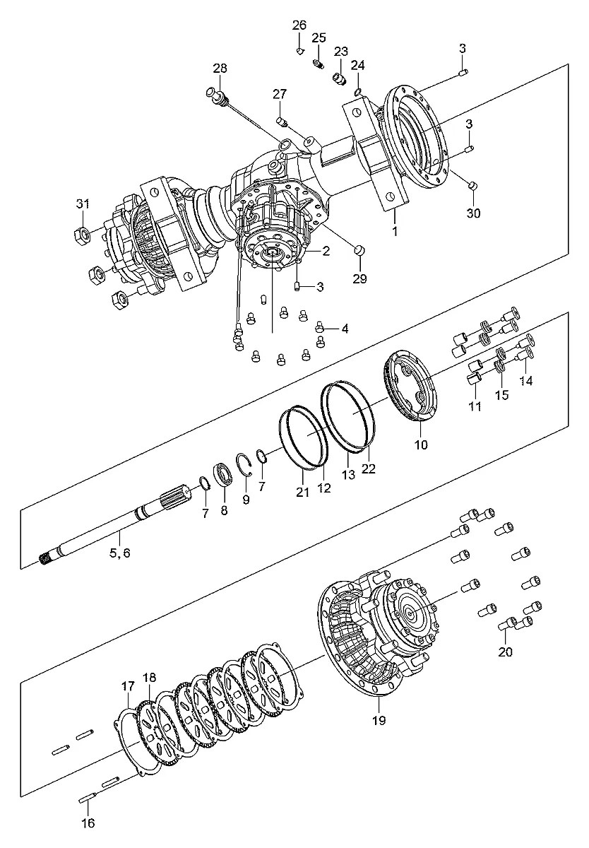 XKCF-01162 Empilhadeira Hyundai 25DA-9