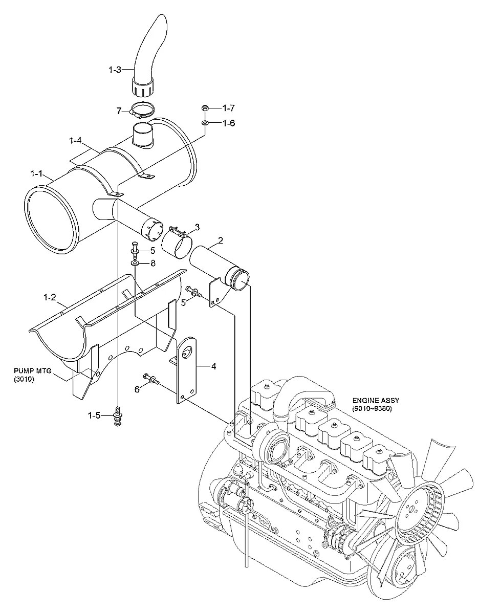 11N8-36020 Escavadeira de esteiras Hyundai R300LC-7