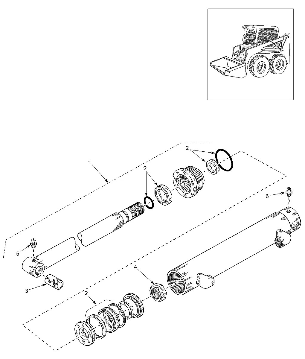 YCAC-00624 Mini carregadeira Hyundai HSL1200T