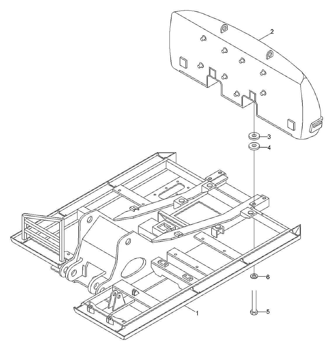 42W3-00011 Equipamento florestal Hyundai 42HDLL-39HDRB