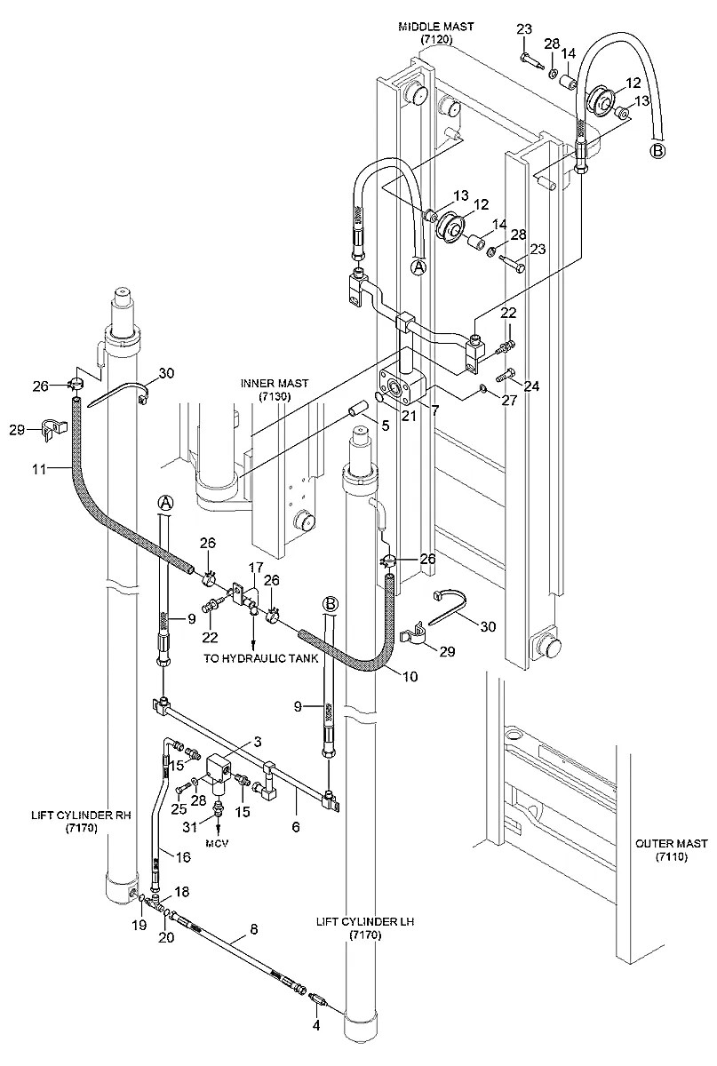S035-102512 Empilhadeira Hyundai 60DS-7E