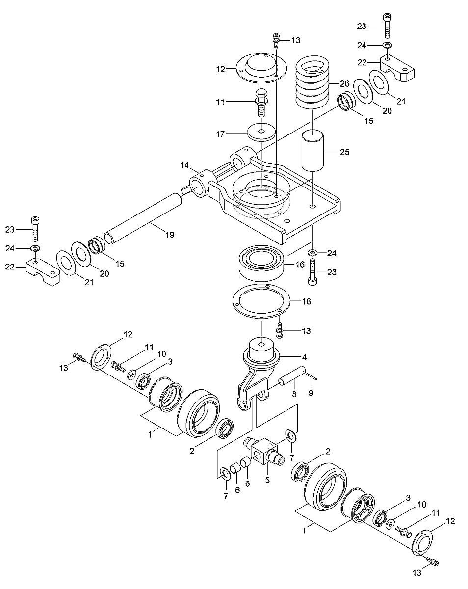 81FP-25020 Empilhadeira Hyundai 10BR-7 