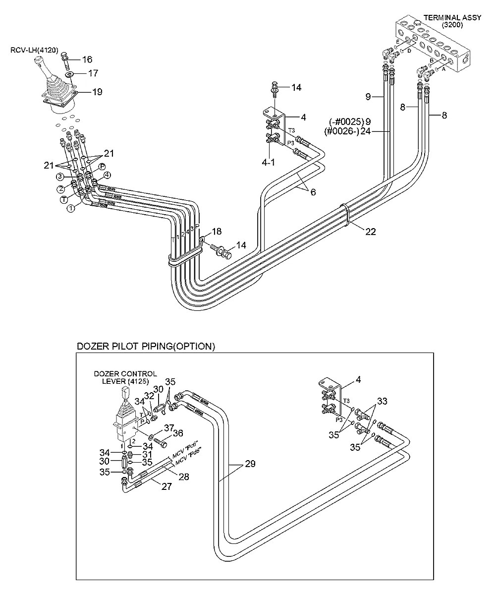 S015-080352 Escavadeira de esteiras Hyundai R180LC-9A