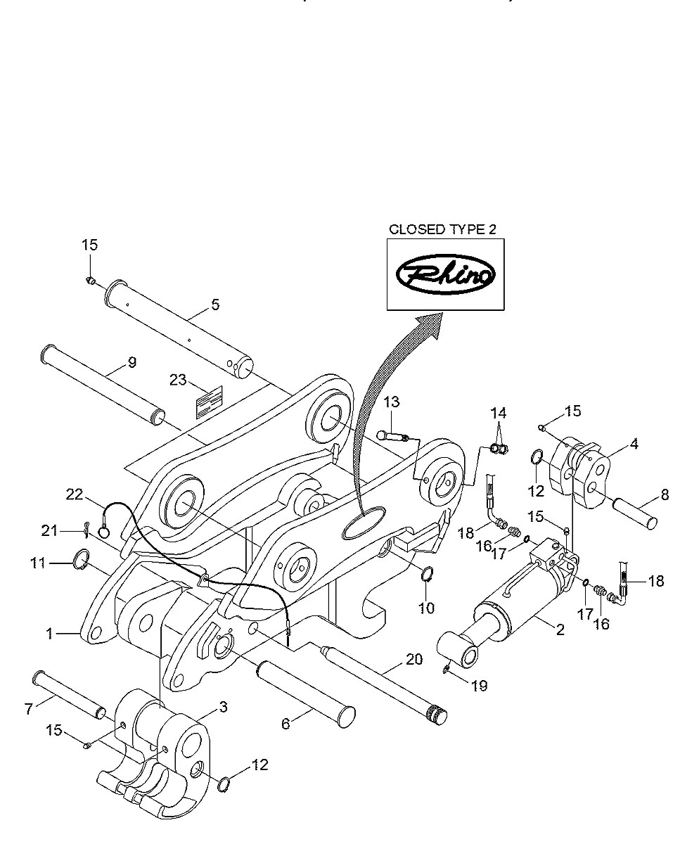 Q223-9051_00 Escavadeira de rodas Hyundai R210W-9S