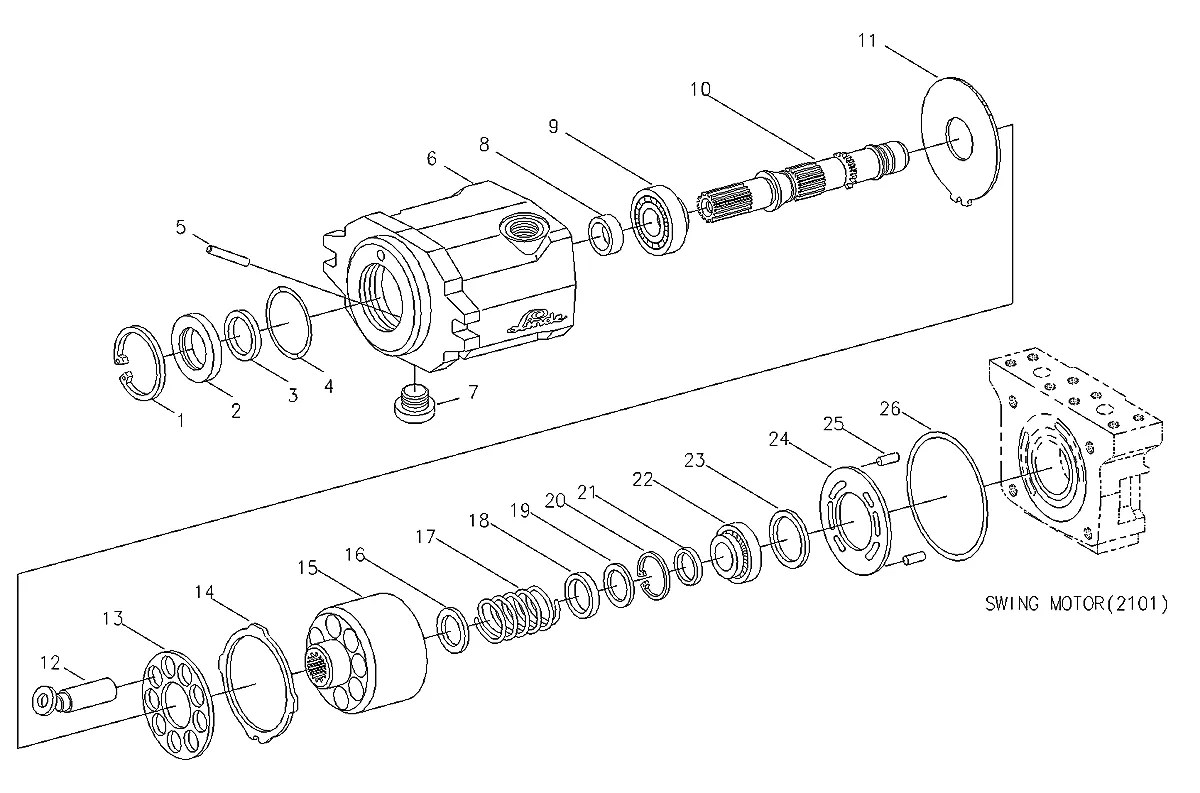 000-914-55-53 Escavadeira de esteiras Hyundai R450LC-3