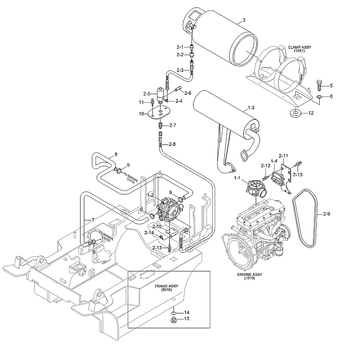 15HF-50101 Empilhadeira Hyundai 25LC-7A