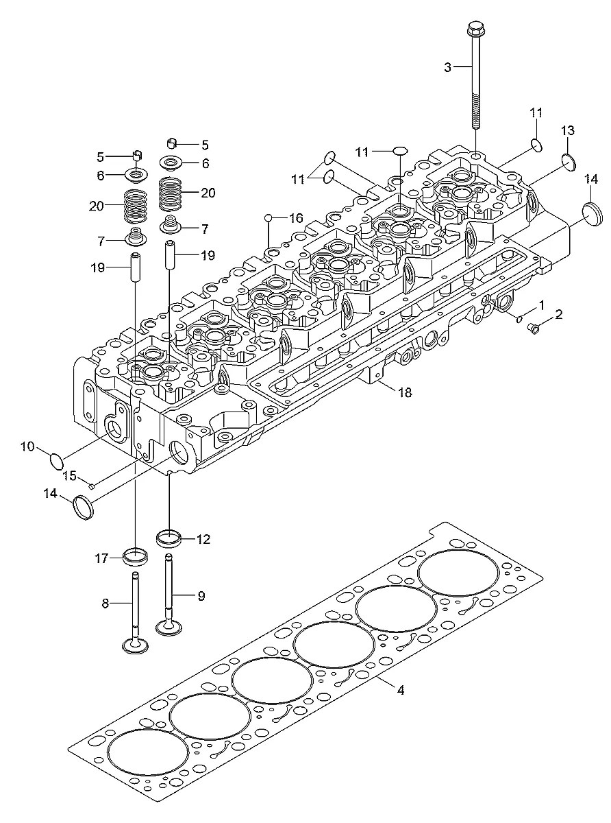 4089761 Escavadeira de esteiras Hyundai R380LC-9A