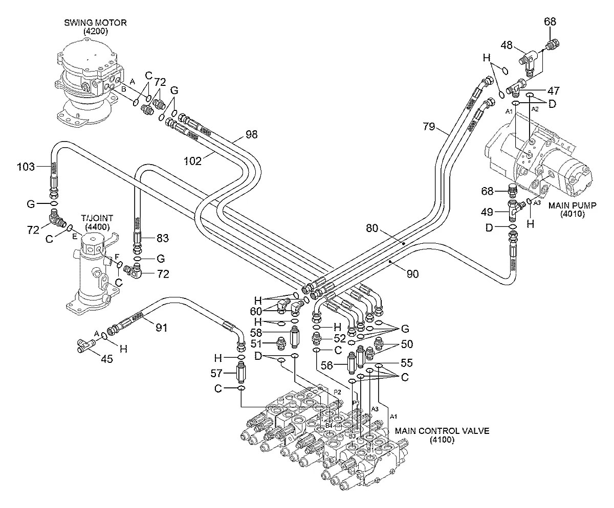P920-085014 Escavadeira de esteiras Hyundai R35Z-9