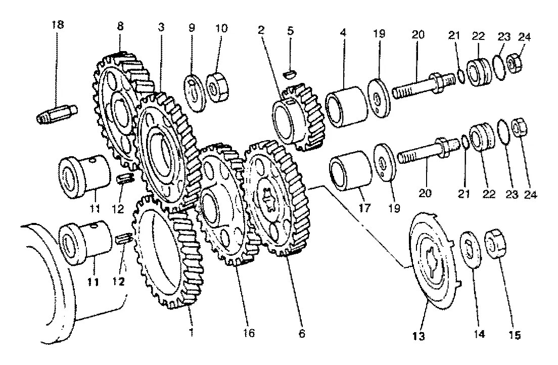 24551-83000 Escavadeira de esteiras Hyundai R300LC-7