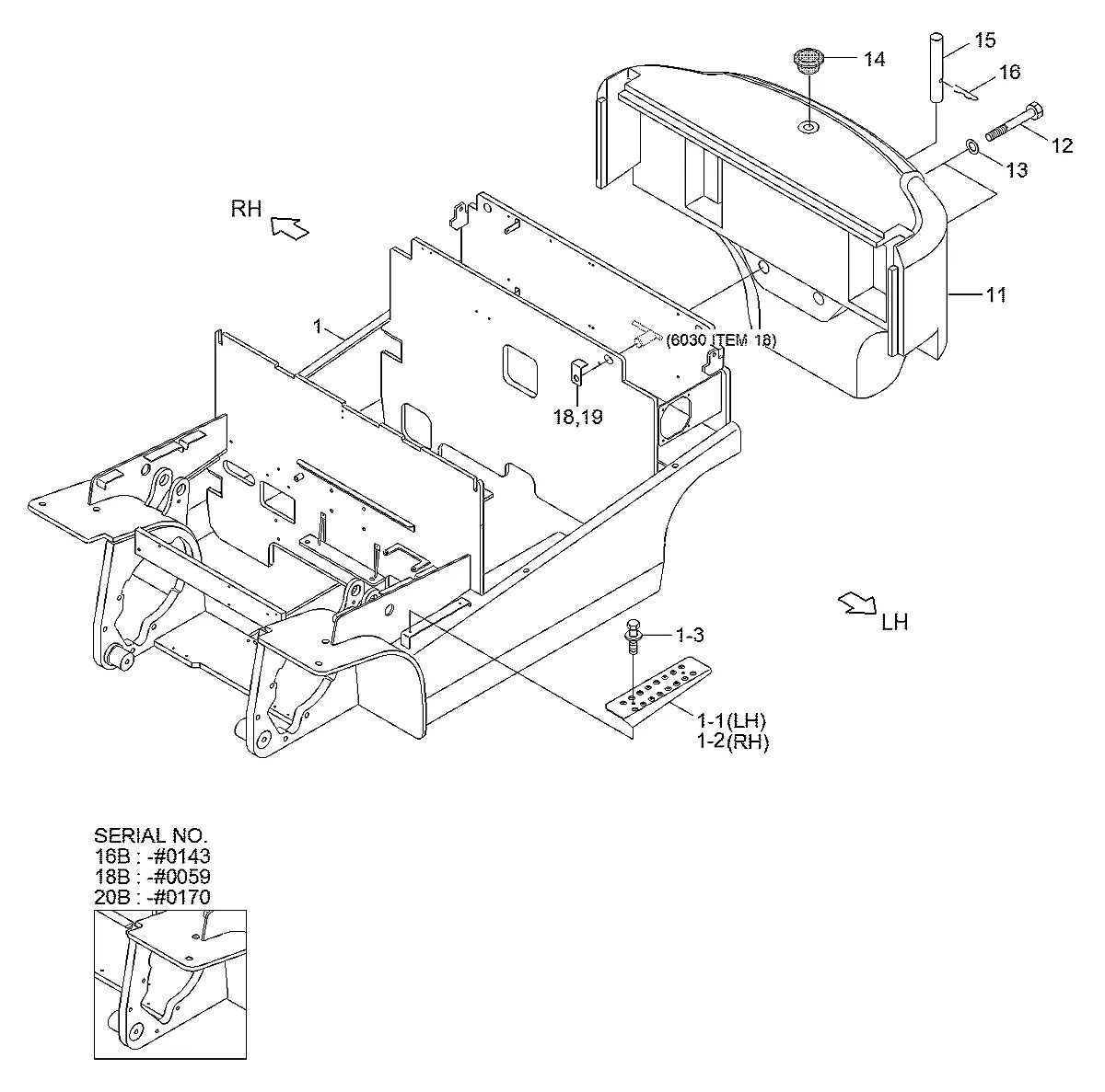 41FY-20331 Empilhadeira Hyundai 16-18-20B-7 