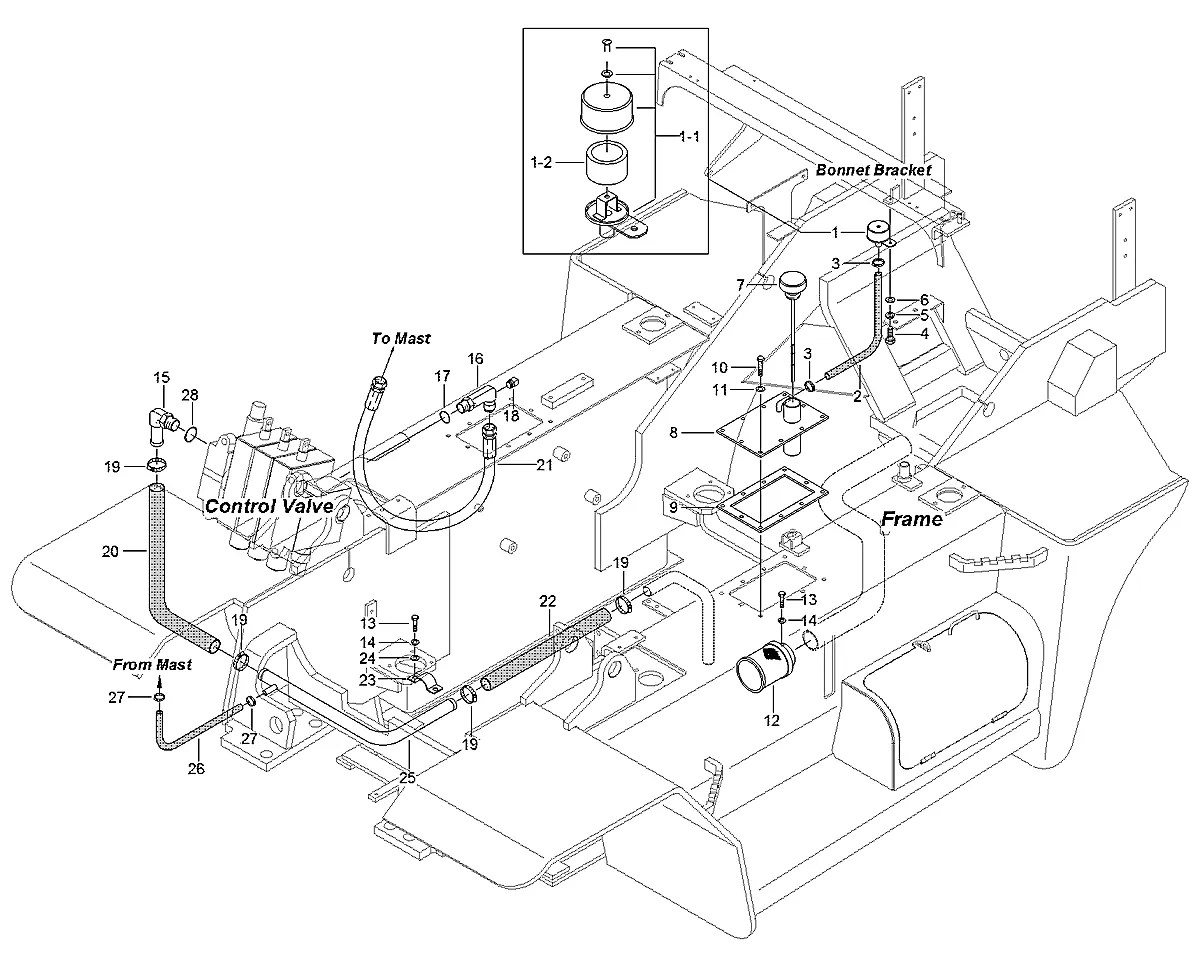 F14610151 Empilhadeira Hyundai HDF70A