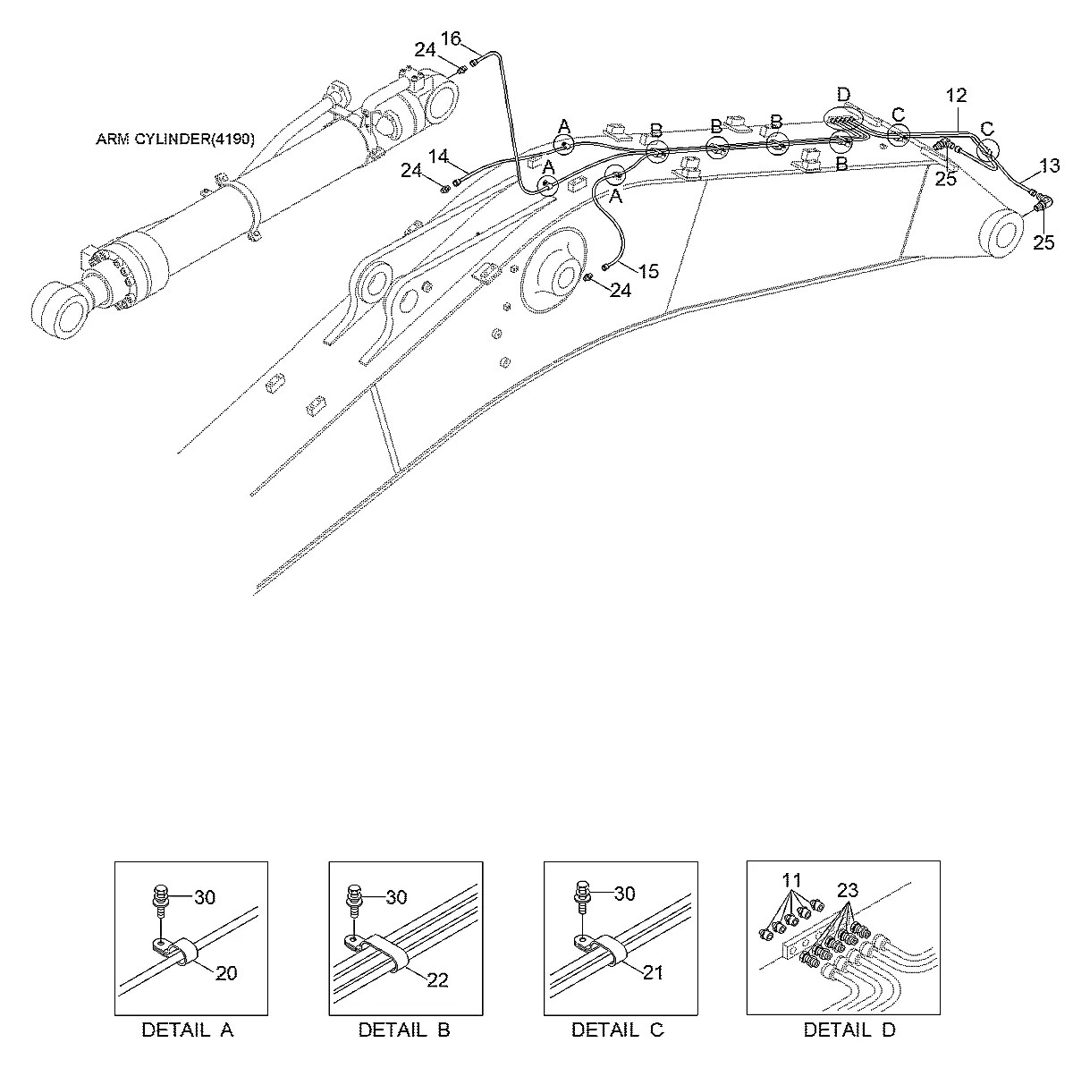 P840-042071 Escavadeira de esteiras Hyundai R480LC-9