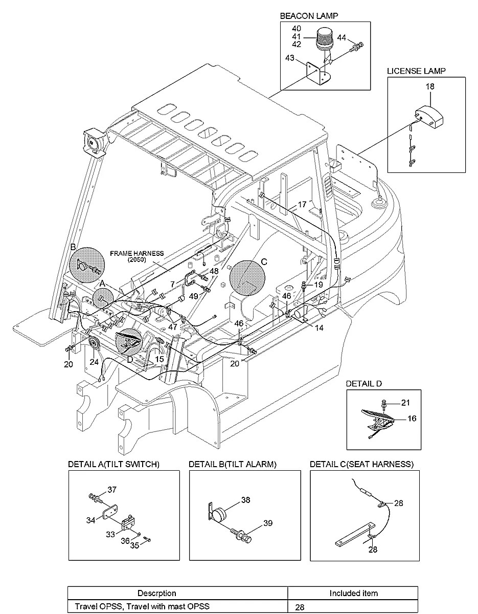 21FG-10040 Empilhadeira Hyundai 35-40-45L-7