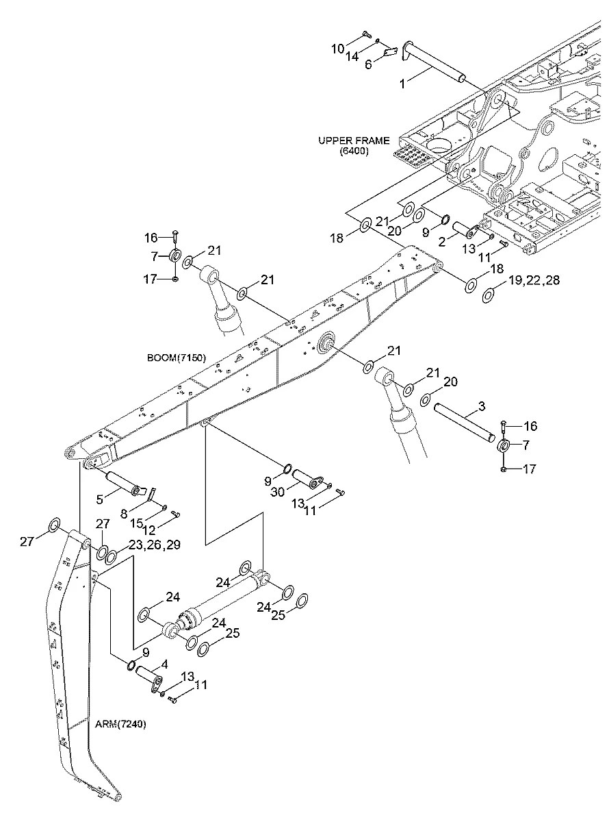 S992-125240 Escavadeira de esteiras Hyundai R480LC-9MH