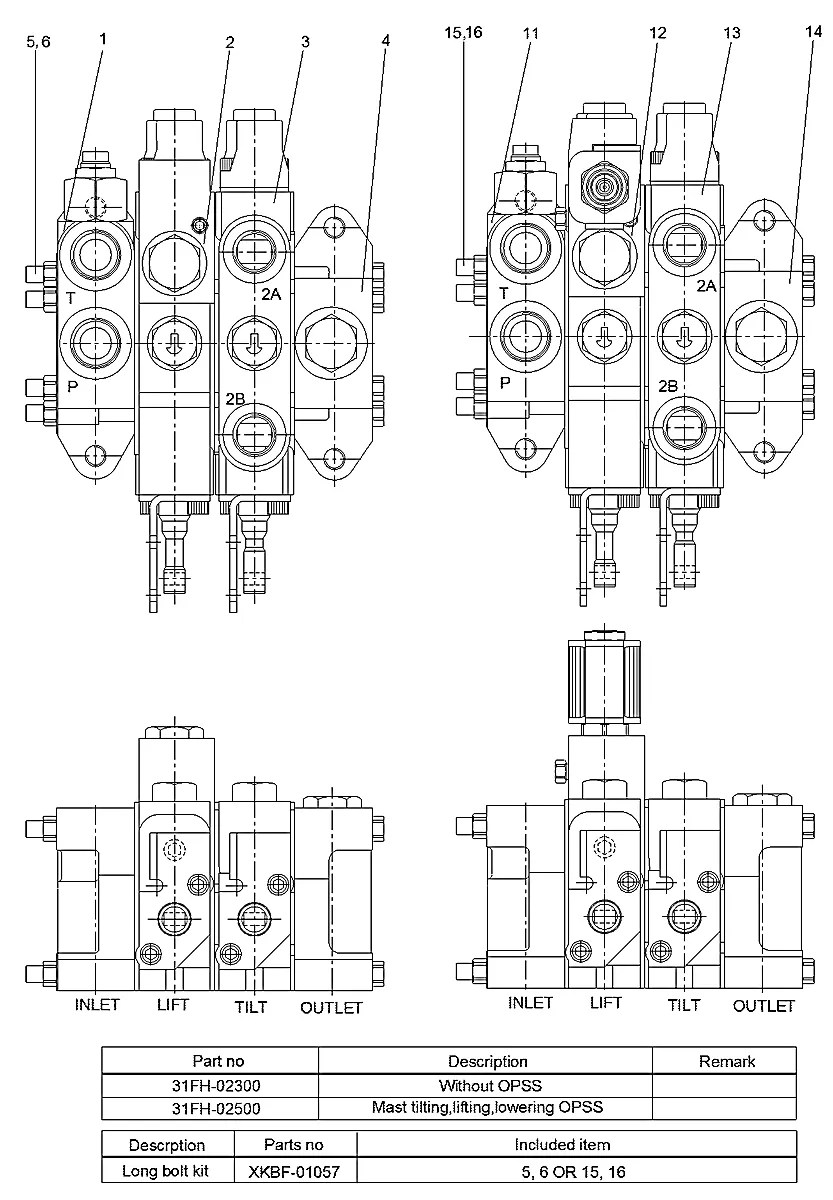 XKBF-01164 Empilhadeira Hyundai 22-25-30-32B-7