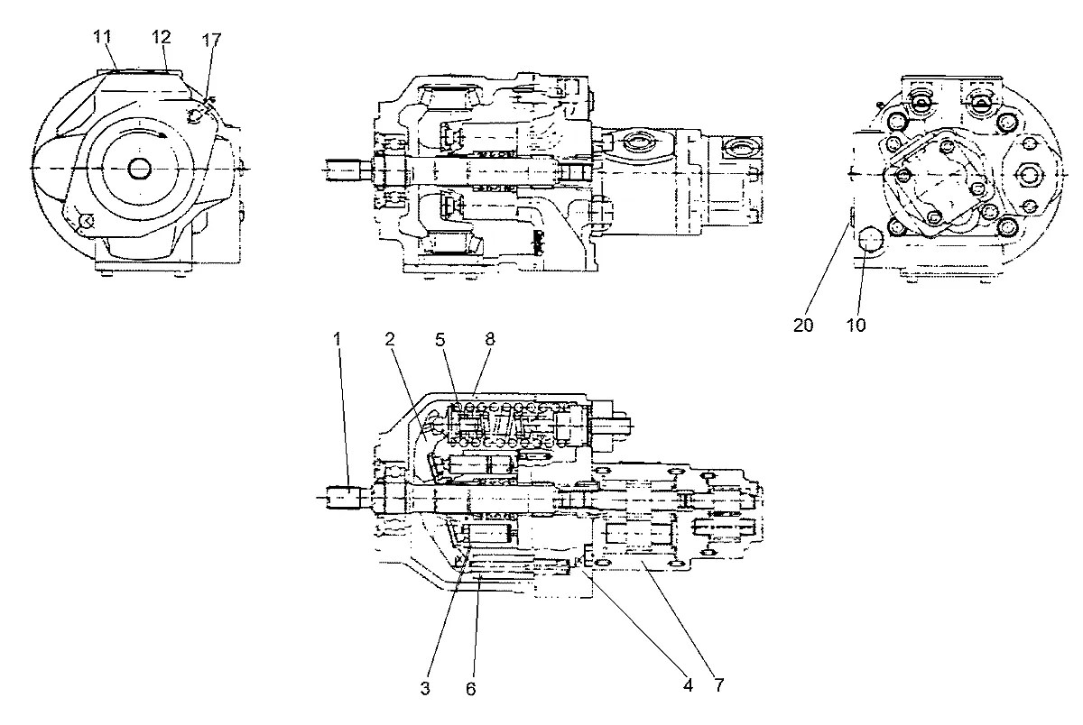 4100452844 Escavadeira de esteiras Hyundai R55-3