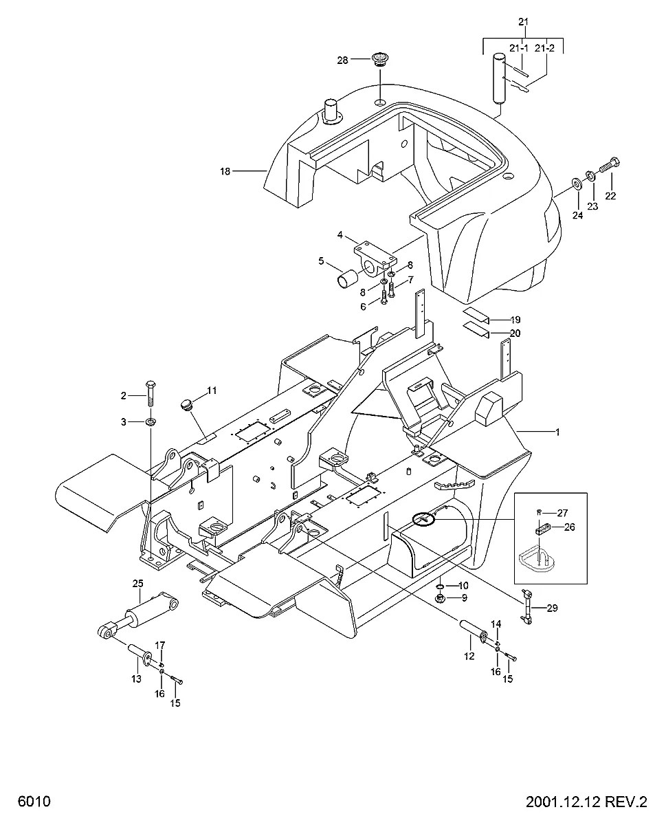 F12110090R Empilhadeira Hyundai HDF70A