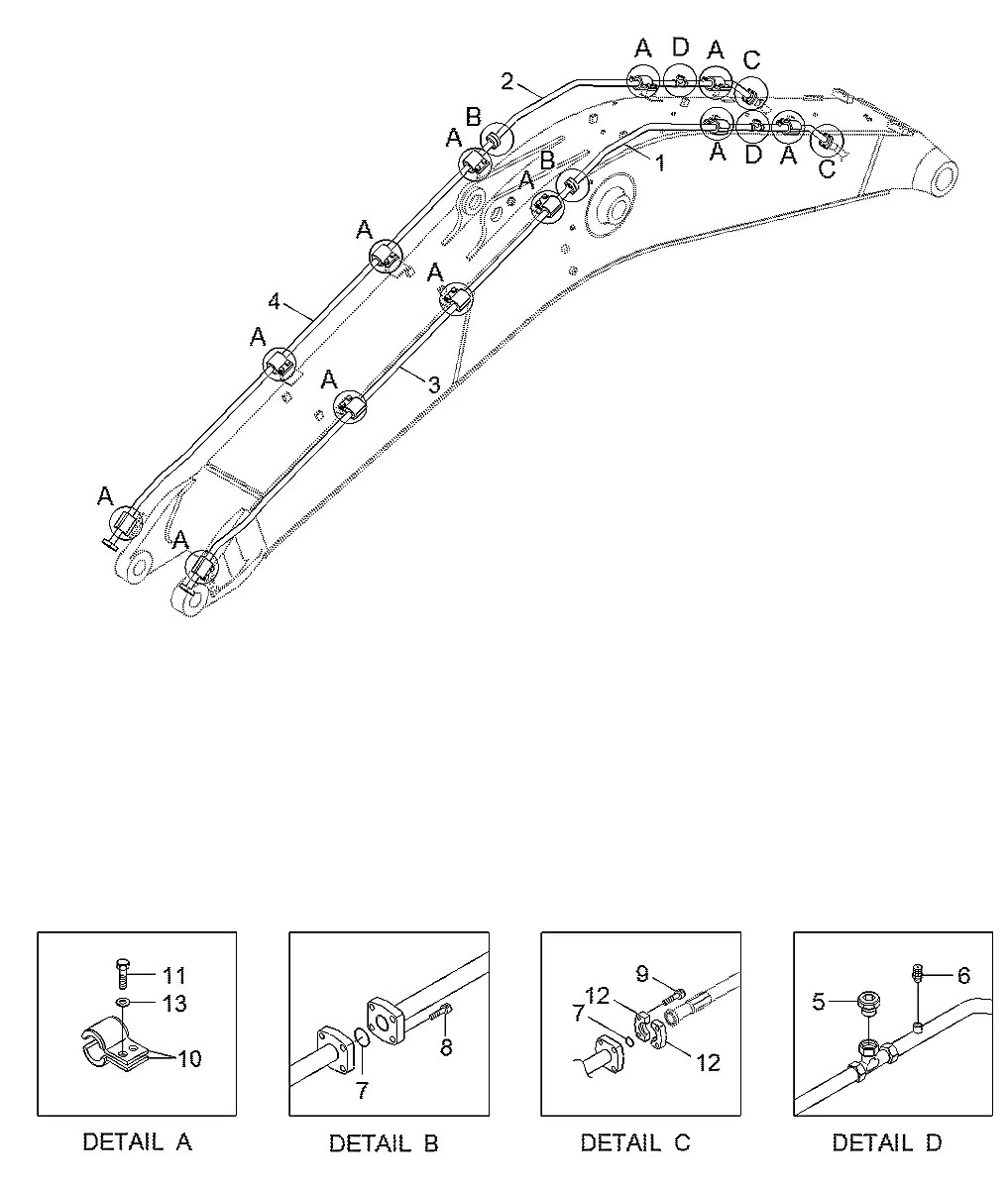 31K9-91311 Escavadeira de esteiras Hyundai HX330 L