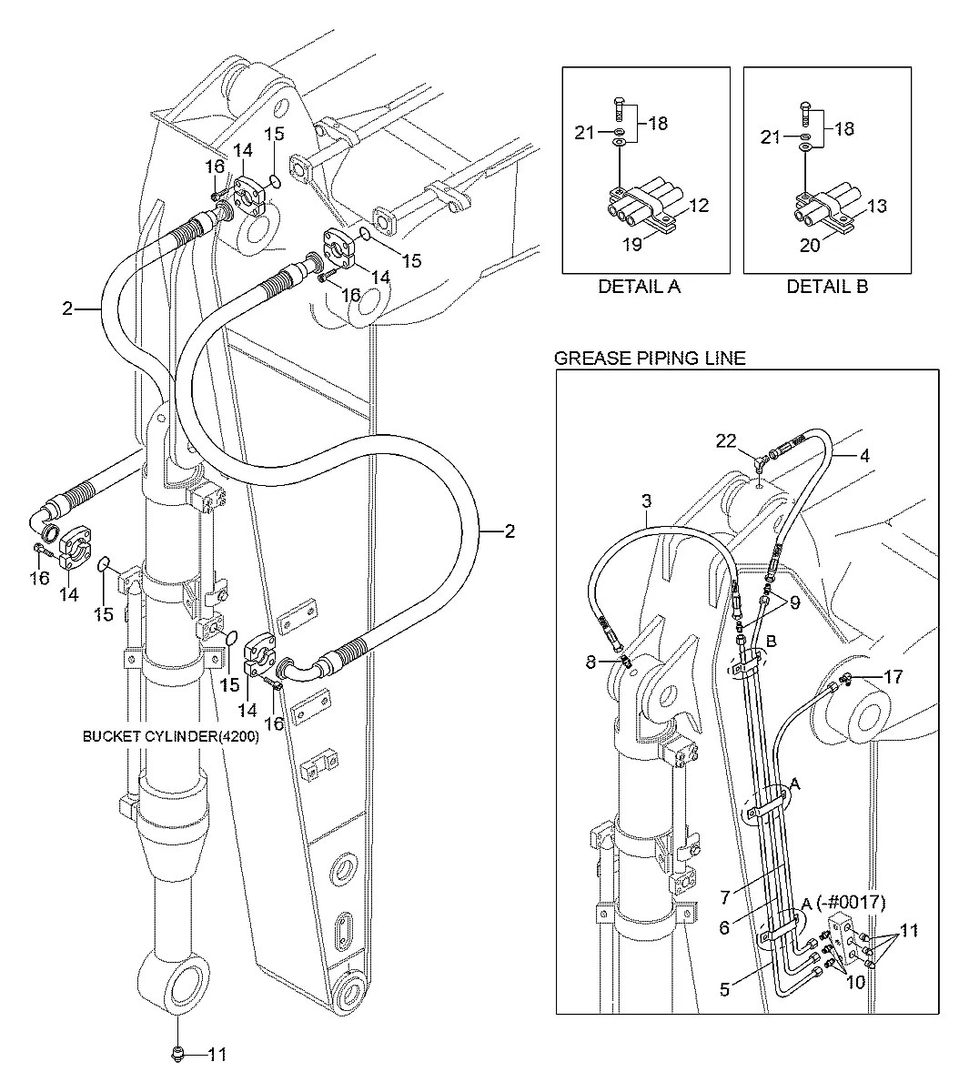 P860-042016 Escavadeira de esteiras Hyundai R450LC-7