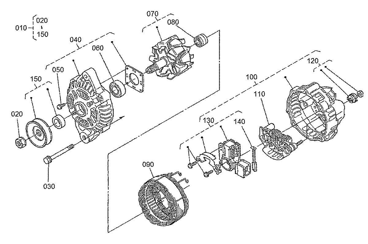 1C010-64780 Mini carregadeira Hyundai HSL850-7