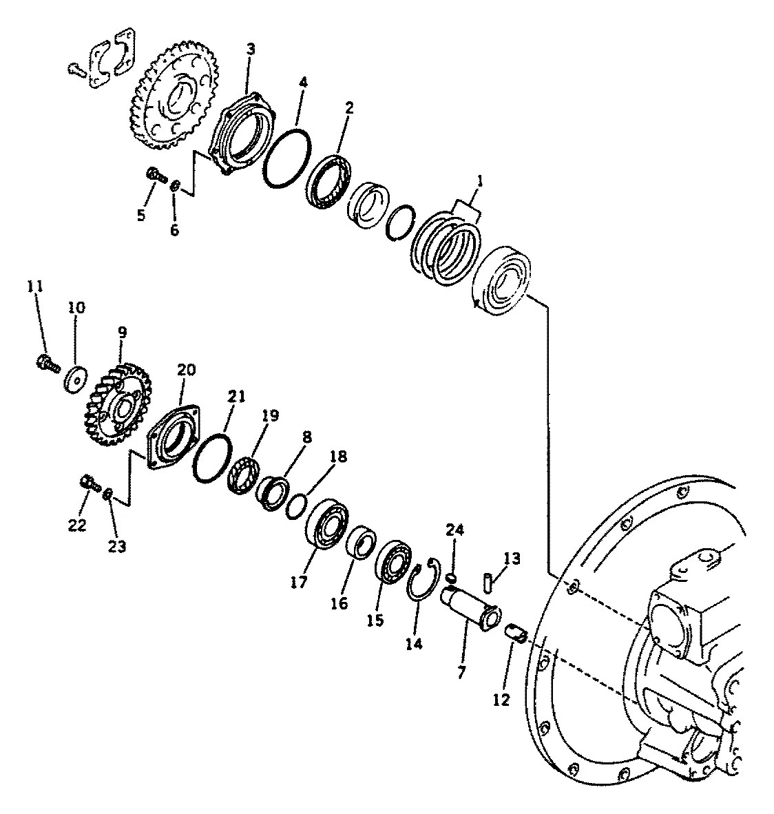 07000-03035 Escavadeira de esteiras Hyundai R450LC