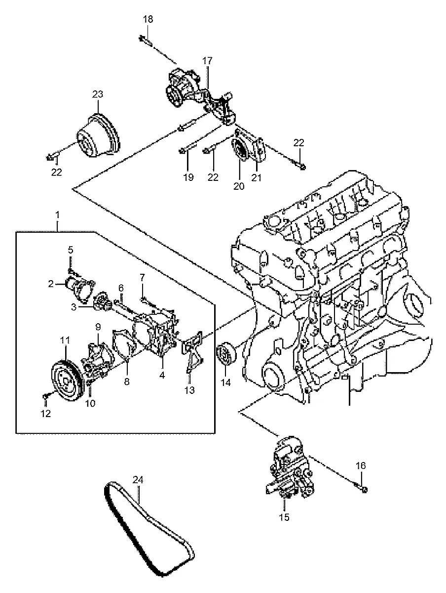 11233-08256K Empilhadeira Hyundai 30GC-7A