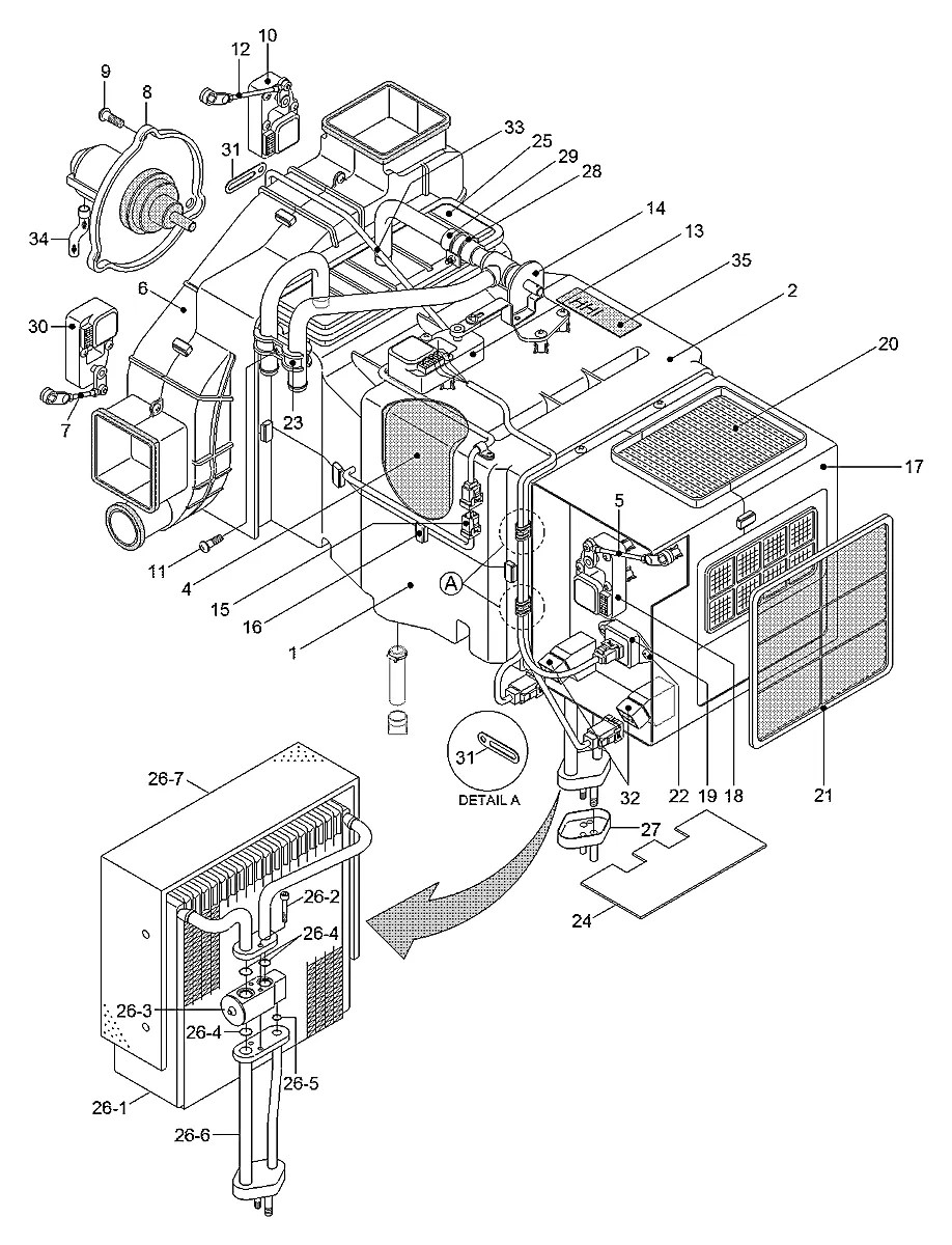 AM13000203-2 Escavadeira de esteiras Hyundai R80-7