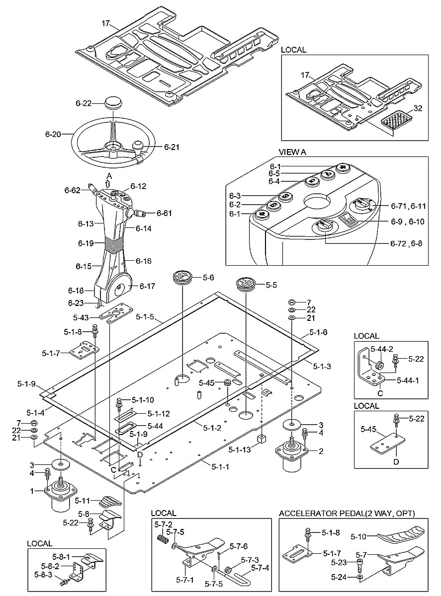71Q4-23061 Escavadeira de rodas Hyundai R170W-9