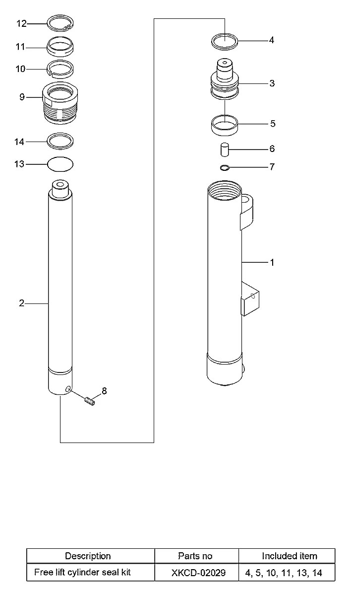 XKCD-04352 Empilhadeira Hyundai 20-25-30-32BC-9