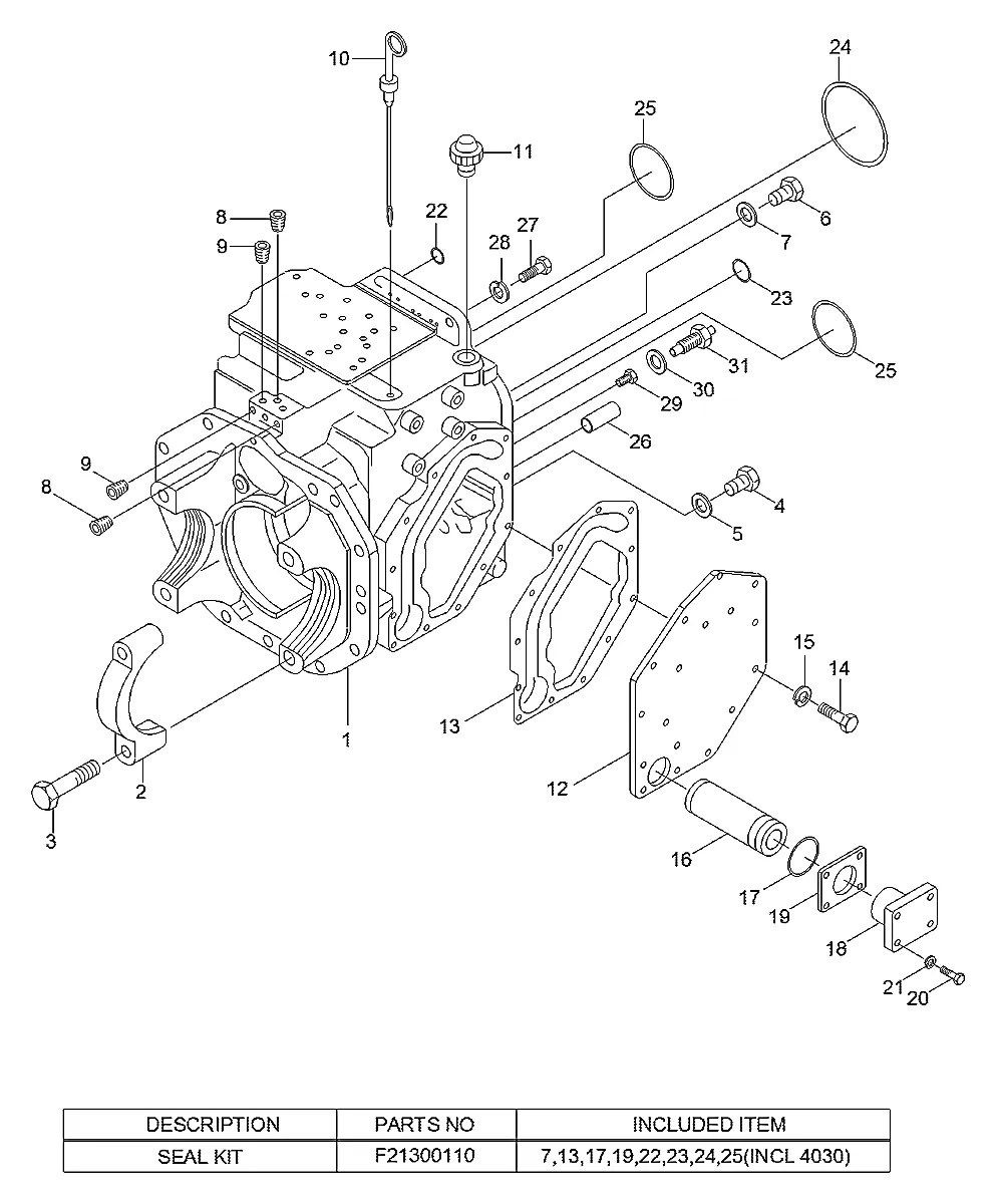 F21300080 Empilhadeira Hyundai HDF18-5