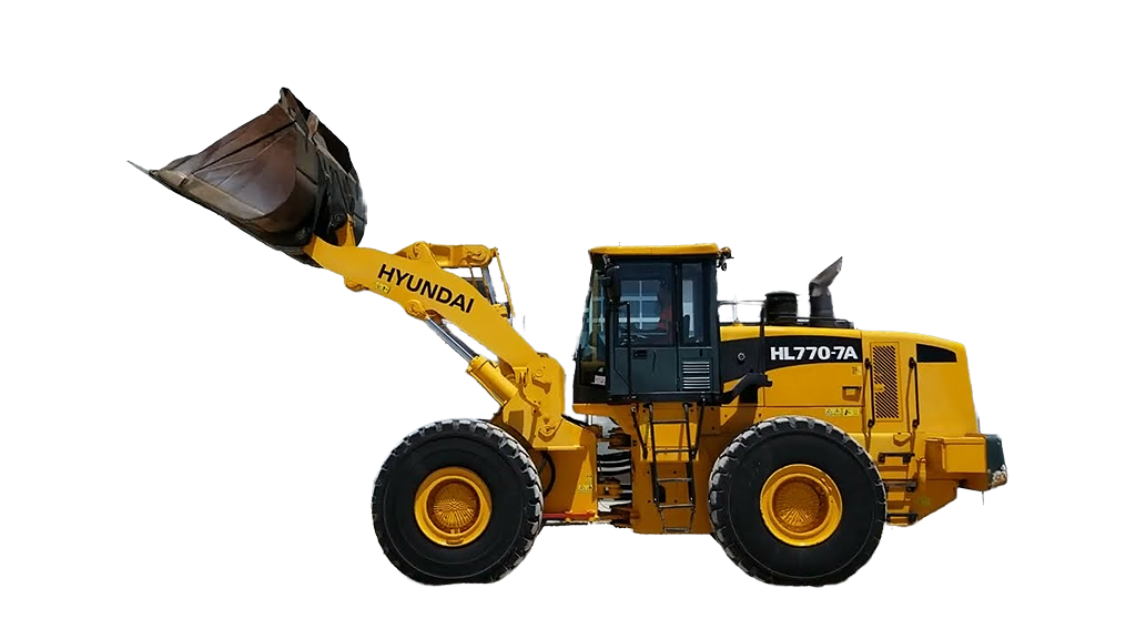 ZGAQ-02501 Pá-carregadeira Hyundai HL770-7A