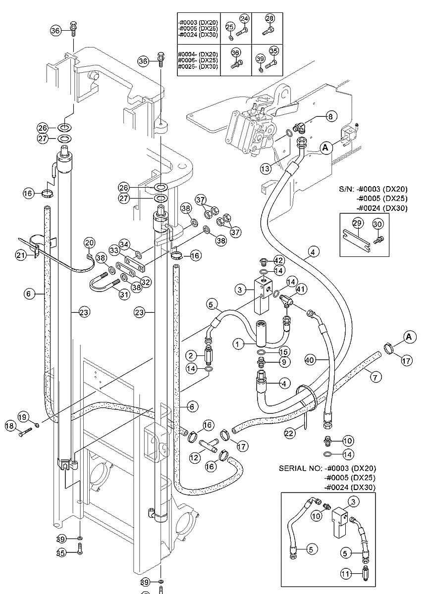 31F3-8001 Empilhadeira Hyundai DX30