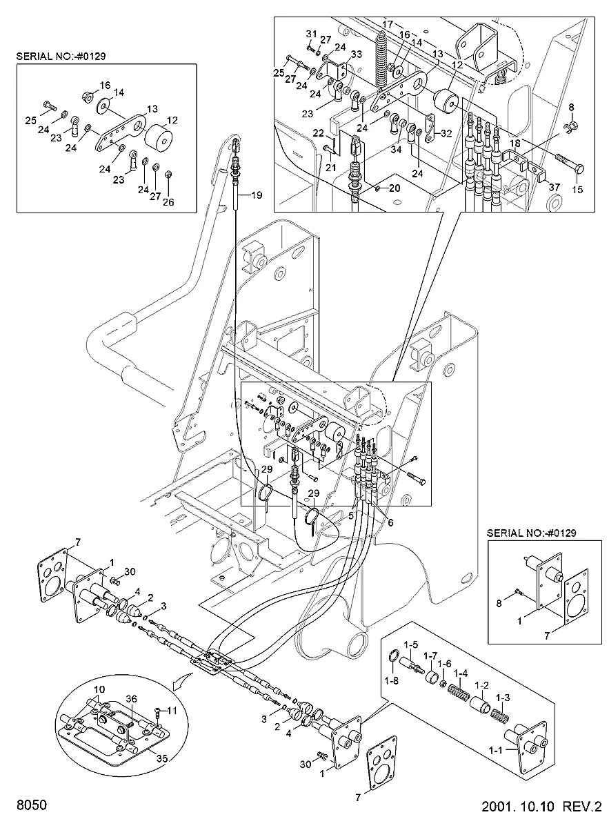 S015-060852 Mini carregadeira Hyundai HSL610