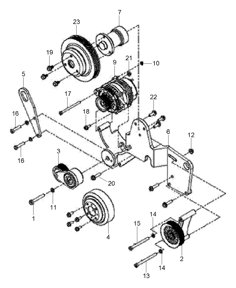 YUCW-00800 Empilhadeira Hyundai 35-40-45-50L-7A