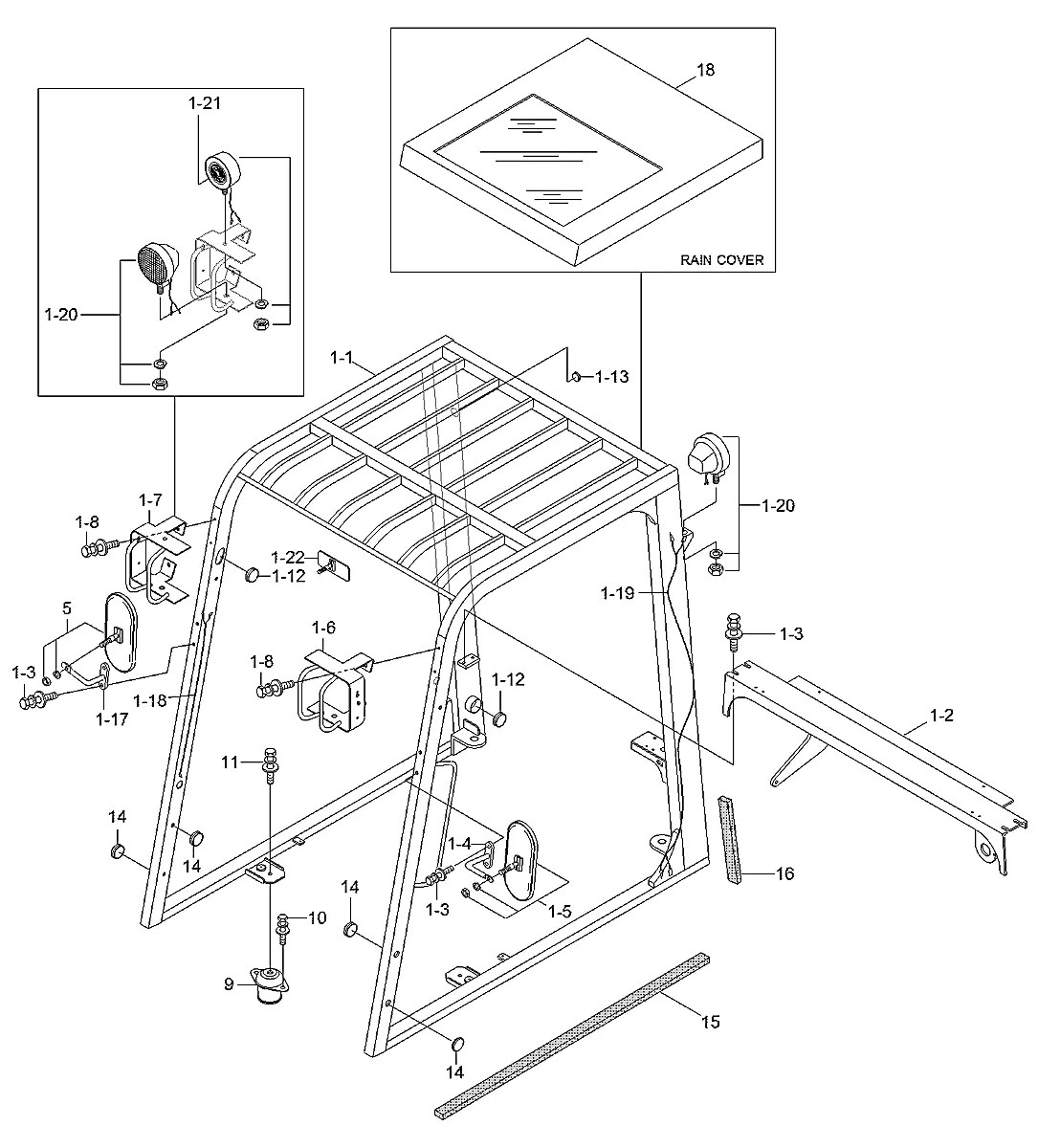 F14130100 Empilhadeira Hyundai HDF50-III
