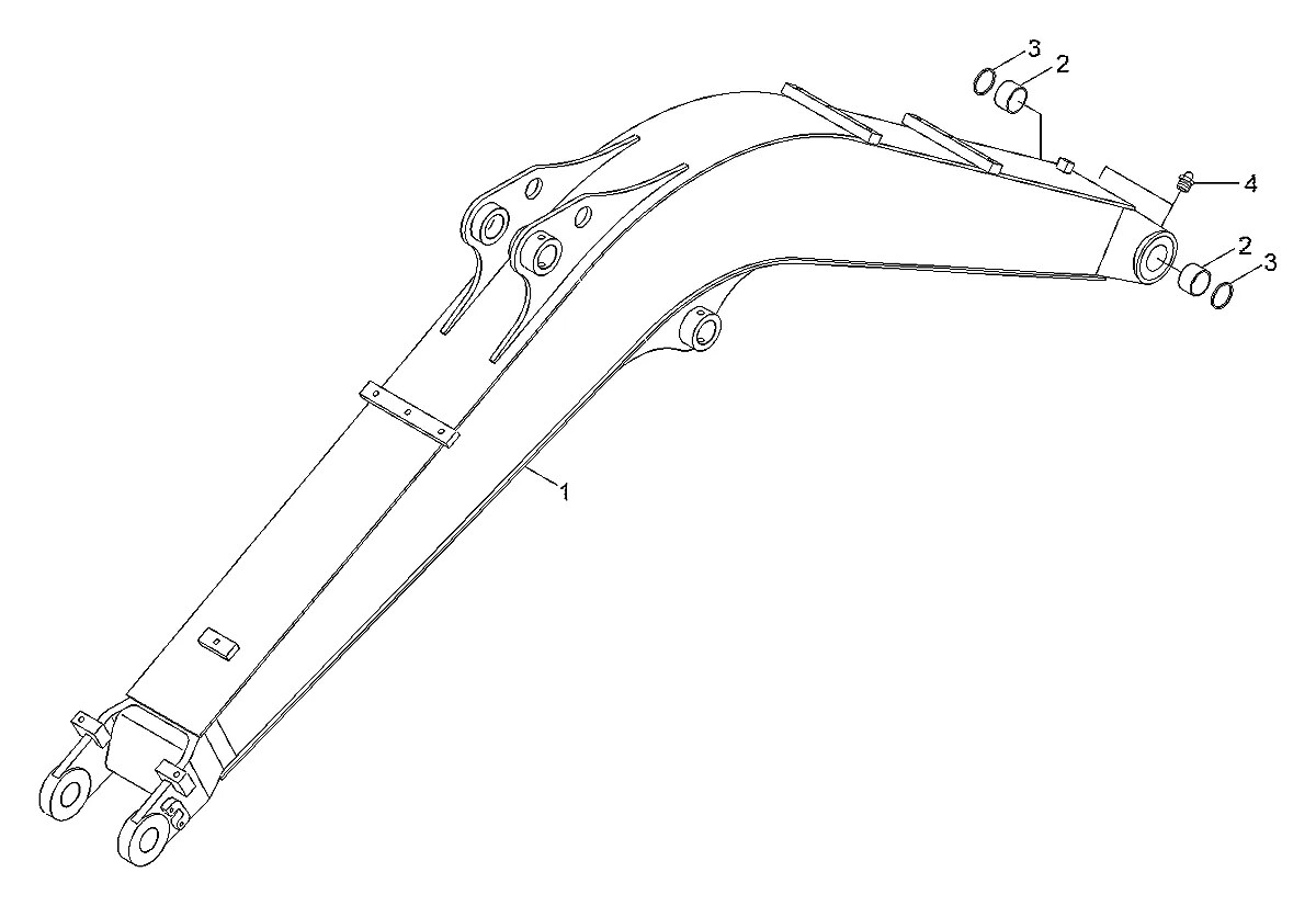61MH-11012 Escavadeira de esteiras Hyundai R35Z-7