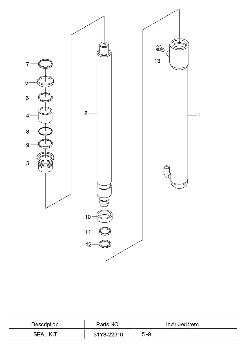32FB-07201 Empilhadeira Hyundai HDF35-45-III