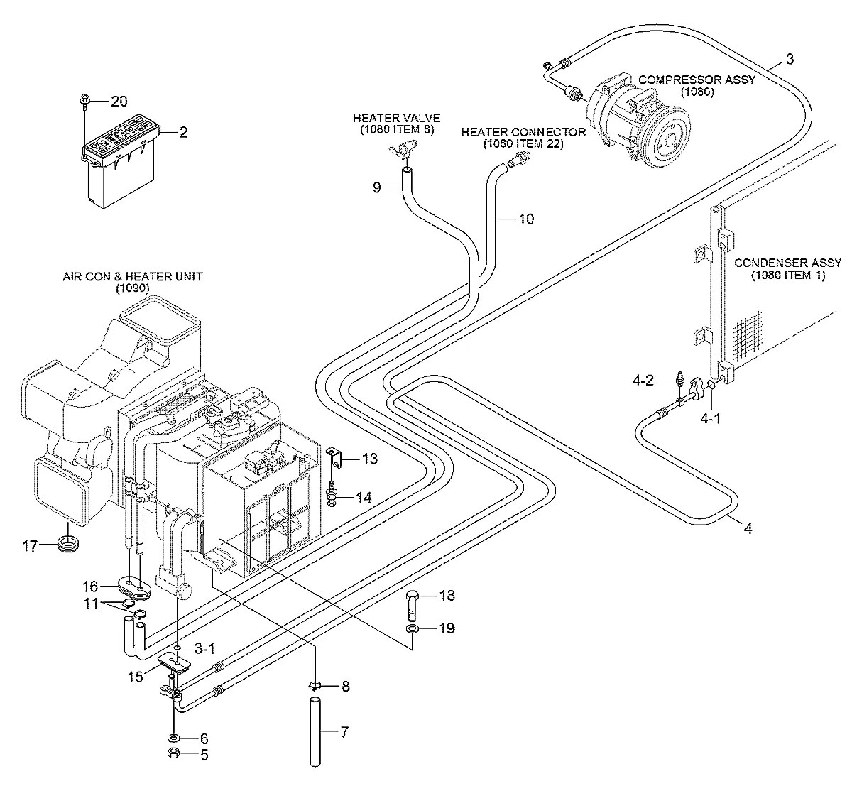11Q4-90400 Escavadeira de esteiras Hyundai RB140LC-9S