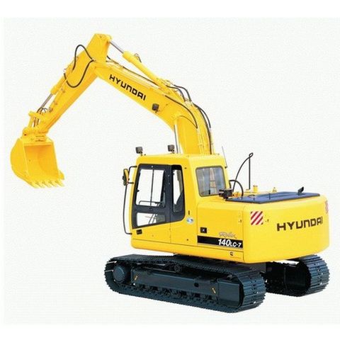 XKAY-00624 Escavadeira de esteiras Hyundai R140LC-7