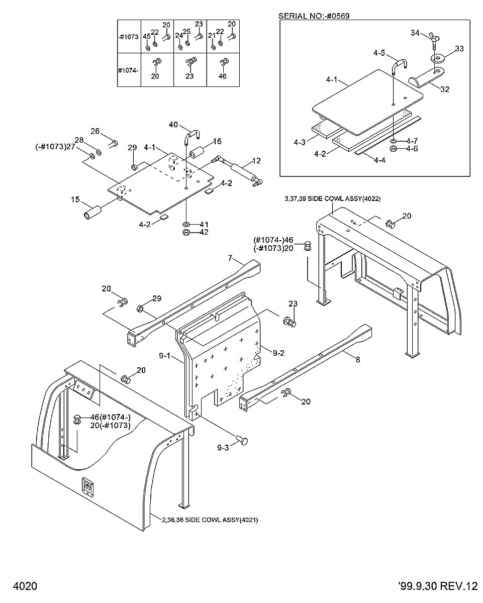 71E9-63300 Escavadeira de esteiras Hyundai R290LC-3