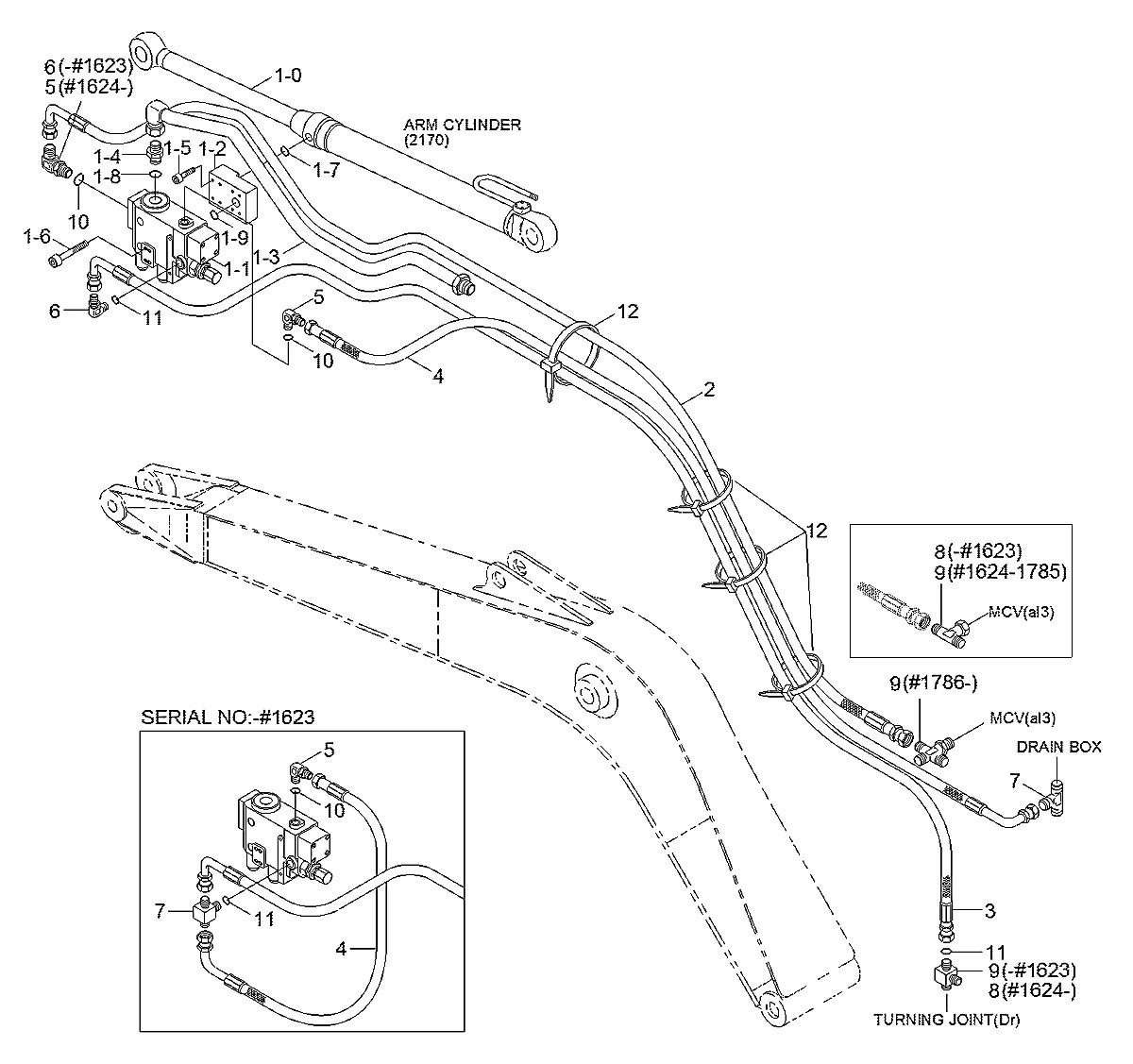 P420-062133 Escavadeira de esteiras Hyundai R130LC-3