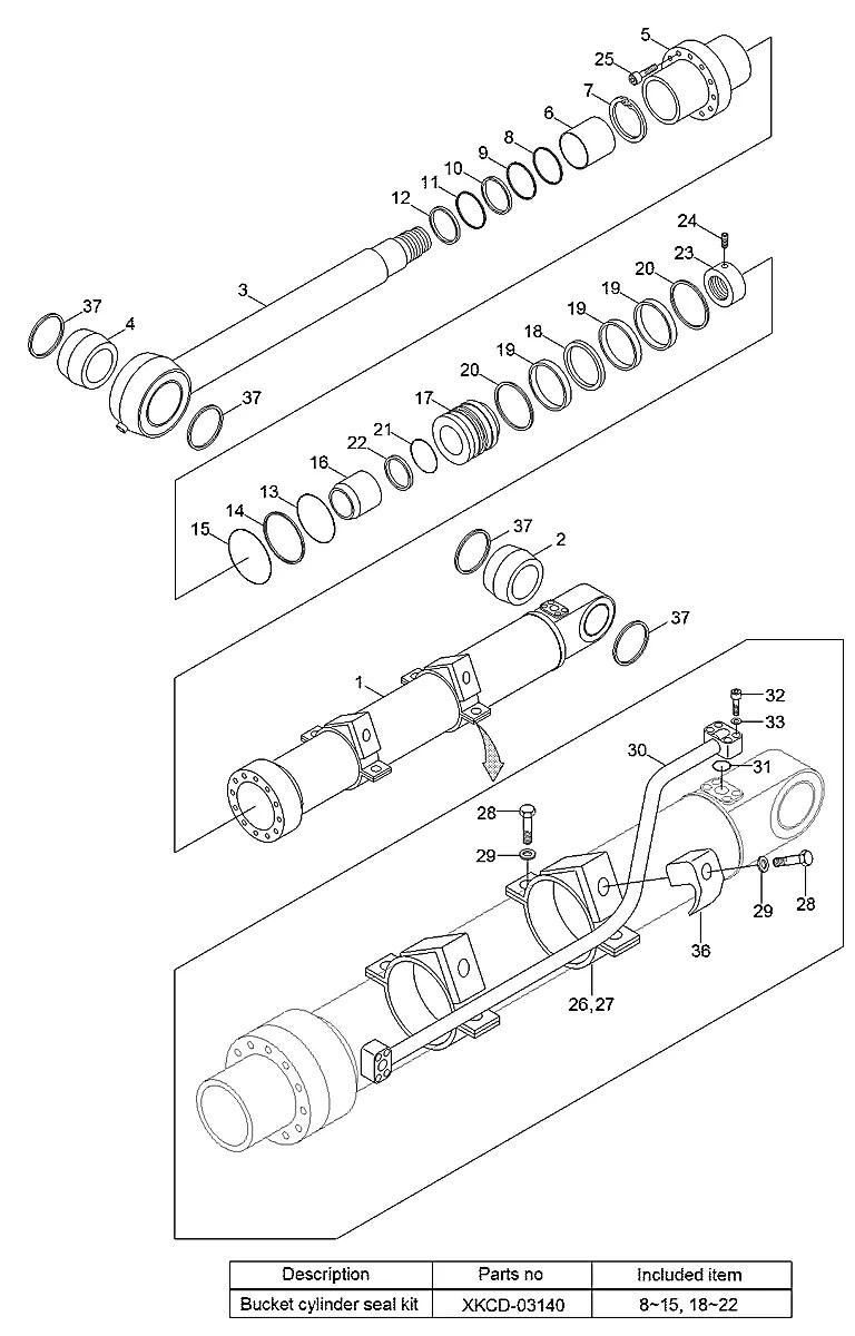 XKCD-00510 Escavadeira de esteiras Hyundai R800-7A