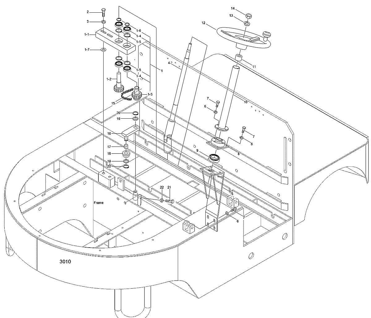 6600082100-02 Empilhadeira Hyundai HBP15
