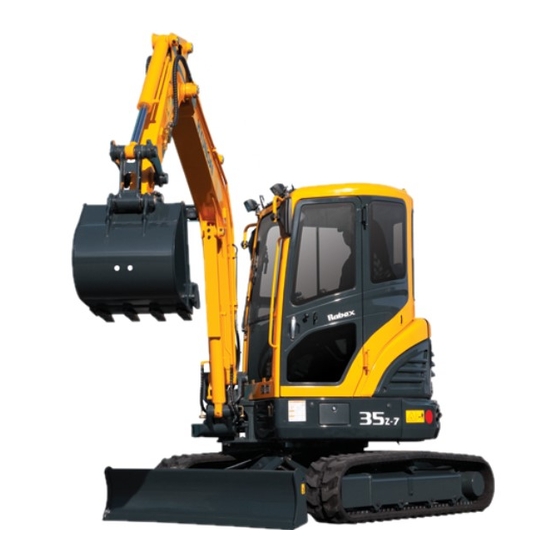41MH-10090 Escavadeira de esteiras Hyundai R35Z-7