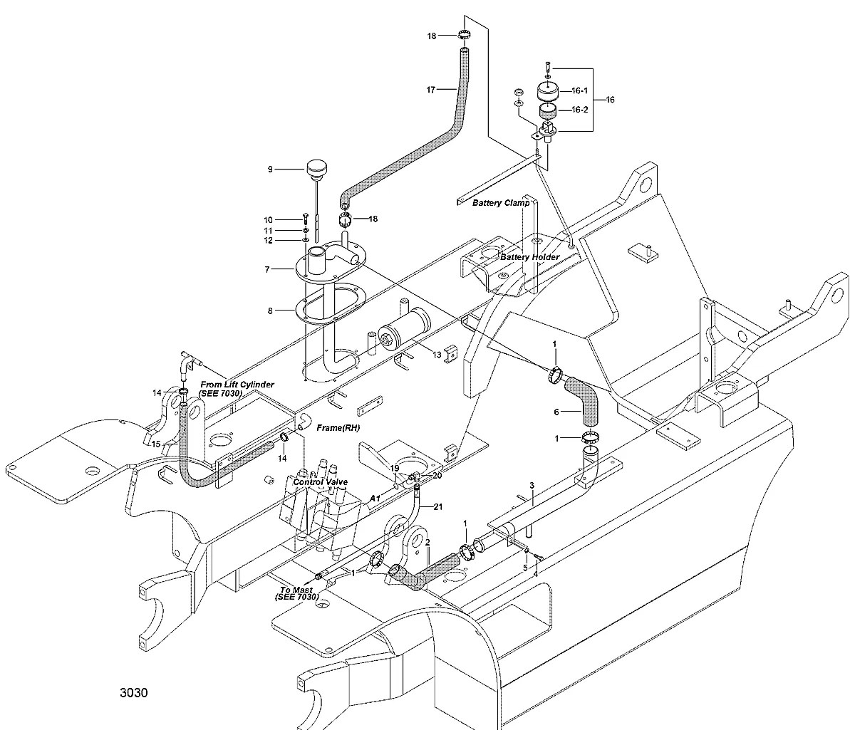F23641002 Empilhadeira Hyundai HLF25-II