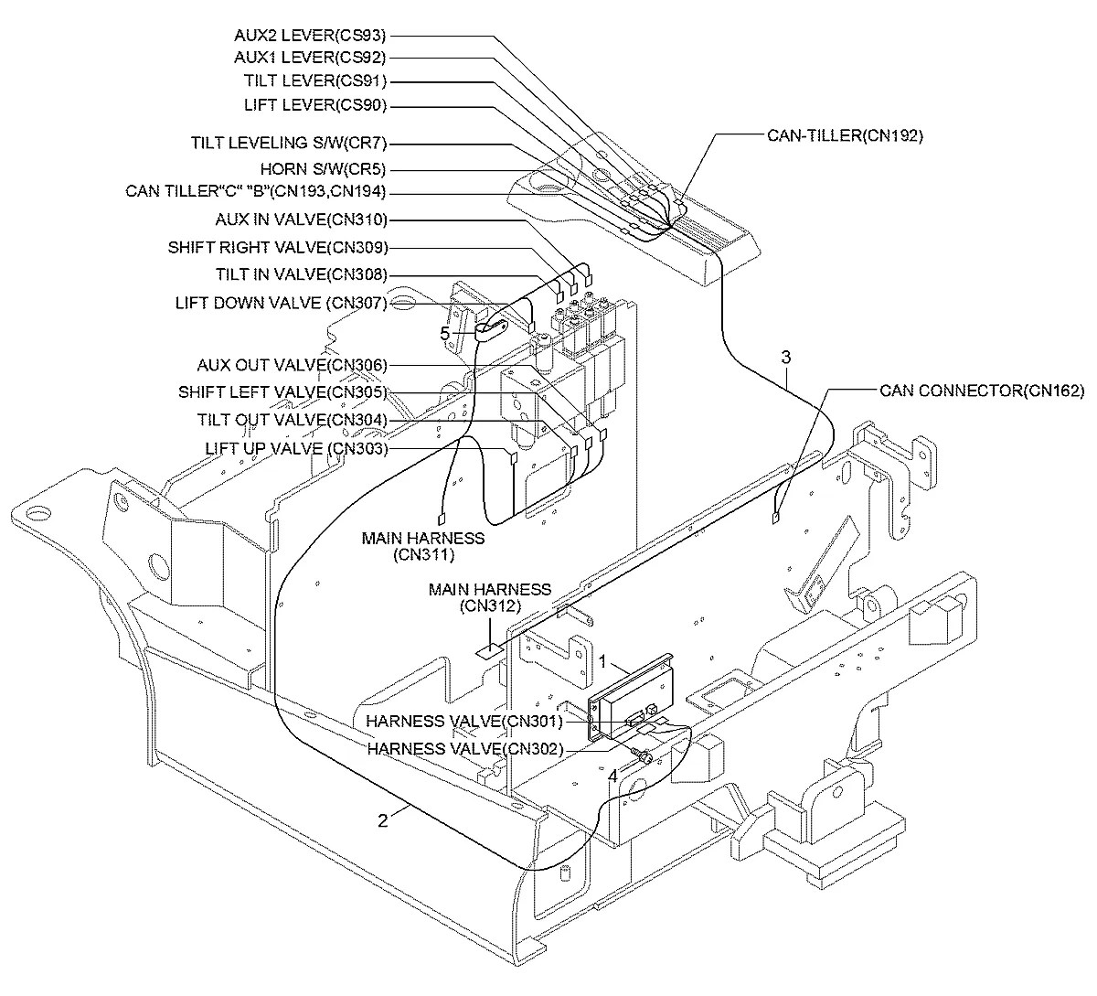 21HE-95140 Empilhadeira Hyundai 18B-9 